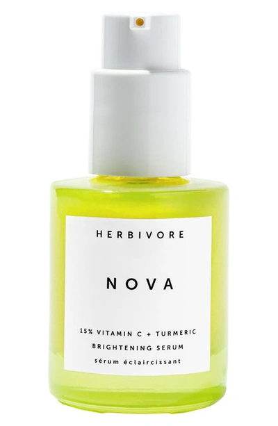 Herbivore Botanicals Nova 15% Vitamin C + Turmeric Brightening Serum, 0.34 oz In White