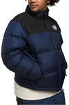 The North Face 1996 Retro Nuptse Quilted Nylon Down Jacket In Summit Navy/ Tnf Black