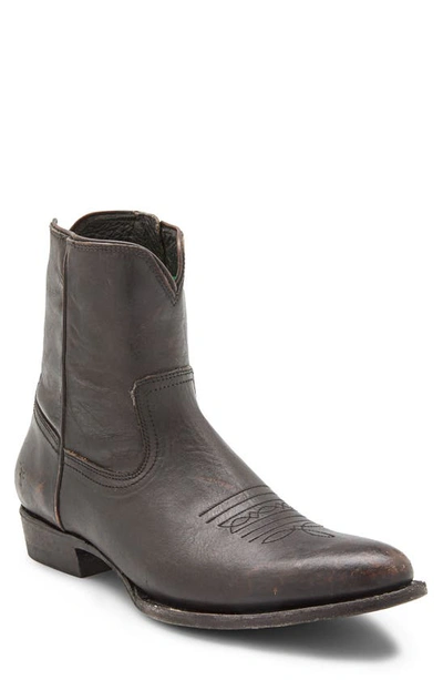 Frye Austin Western Boot In Black