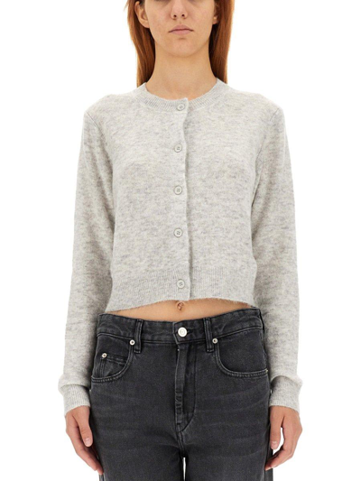 Marant Etoile Cardigan Amenita In Grey