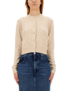 Isabel Marant Étoile Amenita Cardigan In Beige