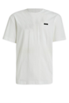Calvin Klein Logo-patch Cotton T-shirt In Bright White