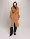 MAJE LONG WOOL COAT FOR FALL/WINTER