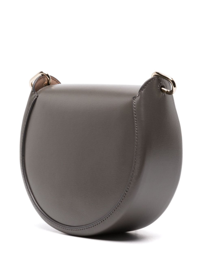Arlene Small Leather Crossbody Bag in Grey - Chloe