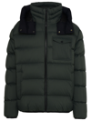 Moose Knuckles Bedstuy Green Recycled Nylon Down Jacket