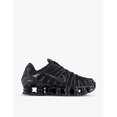 Nike Shox Tl "black Max Orange" Sneakers In Black Orange