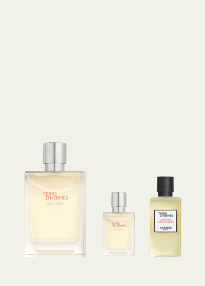 Hermes Terre D'hermès Eau Givrée Eau De Parfum Gift Set In White