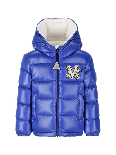 Moncler Kids' Arslan Down Jacket In Blue