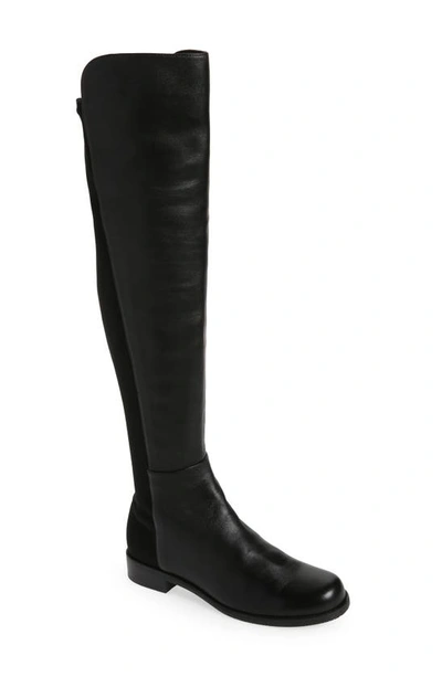 Stuart Weitzman 5050 Over The Knee Boot In Black