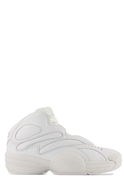 Alexander Wang Aw Hoop Sneaker In Leather In White