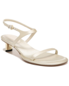 Vince Ester-2 Leather-trim Ankle Strap In White