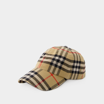 Burberry Archive Baseball Cap -  - Baumwolle - Archive Beige