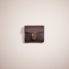 Coach Restored Tabby Small Wallet In Brass/oxblood