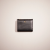 Coach Restored Bifold Snap Wallet In Brass/black