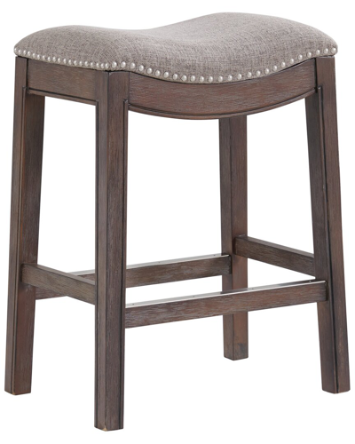 Alaterre Williston Counter Height Stool In Brown