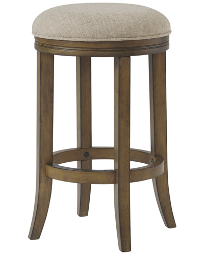 Alaterre Natick Counter Height Stool In Brown