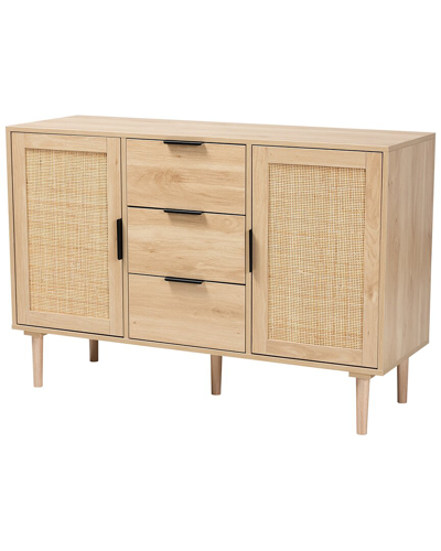 Baxton Studio Harrison Mid-century Modern 3-drawer Sideboard