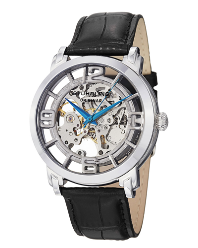 Stuhrling Original Stuhrling Men's Winchester Automatic Watch In Black