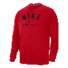 Nike Men's Soccer Crew-neck Sweatshirt In Red
