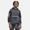 Nike Sportswear Club Fleece Big Kids' Pullover Hoodie In Black