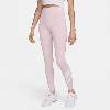 Nike Women's  Sportswear Classics High-waisted Graphic Leggings In Pink