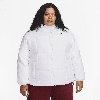 Nike Women's  Sportswear Essential Therma-fit Puffer (plus Size) In White