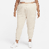 Nike Women's  Sportswear Club Fleece Mid-rise Jogger Pants (plus Size) In Sanddrift,white