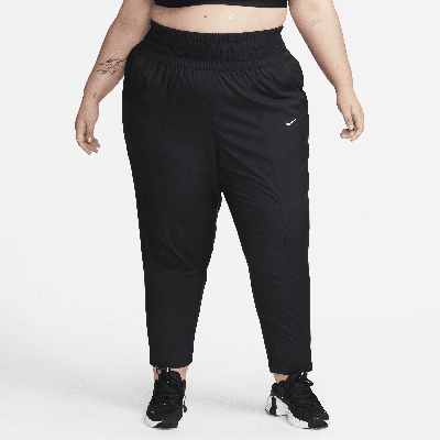 Nike Women's Dri-fit One Ultra High-waisted Pants (plus Size) In Black