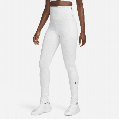 Nike Women's Serena Williams Design Crew Jacquard Knit Pants In White