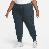 Nike Women's  Sportswear Tech Fleece Mid-rise Jogger Pants (plus Size) In Green
