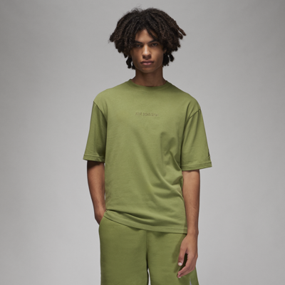 Jordan Men's Air  Wordmark T-shirt In Green