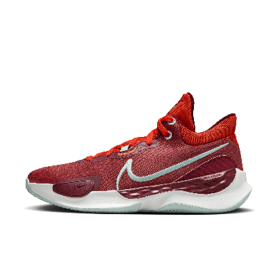 Nike Men's Elevate 3 Basketball Shoes In Red
