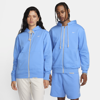 Nike Men's Standard Issue Dri-fit Full-zip Basketball Hoodie In Blue