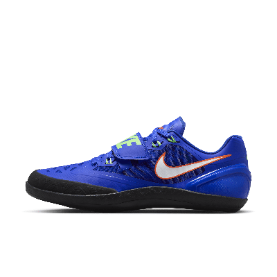 Nike Unisex Zoom Rotational 6 Track & Field Throwing Shoes In Blue