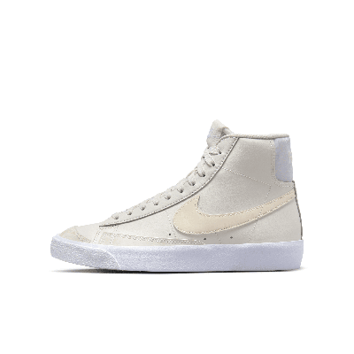 Nike Blazer Mid '77 Big Kids' Shoes In Grey