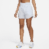 Nike Women's One Dri-fit Ultra High-waisted 3" Brief-lined Shorts In Blue