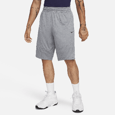 Nike Men's Icon Dri-fit 11" Basketball Shorts In Grey