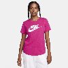 Nike Women's  Sportswear Essentials Logo T-shirt In Pink