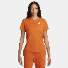 Nike Women's  Sportswear Club Essentials T-shirt In Orange