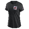 Nike Arizona Cardinals Crucial Catch Sideline  Women's Nfl T-shirt In Black