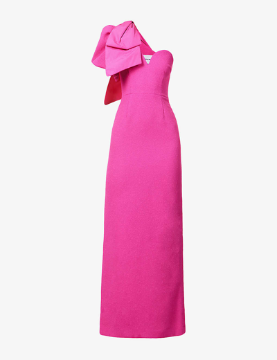 Rebecca Vallance Cecily Gown Hot Pink