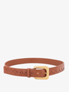 Bottega Veneta Intrecciato 15 Belt In Brown