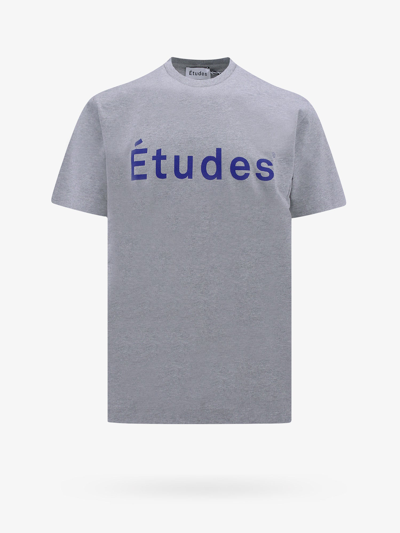 Etudes Studio Wonder Etudes Heather T-shirt In Grey