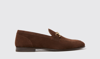 SCAROSSO SCAROSSO ALESSANDRA LIGHT BROWN SUEDE - WOMAN LOAFERS LIGHT BROWN