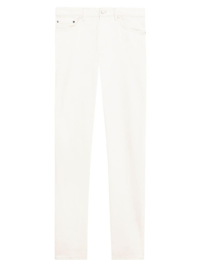 Theory Men's Raffi Neoteric Twill Jeans In Warm Ivory