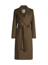 SAM EDELMAN WOMEN'S WOOL-BLEND dressing gown COAT