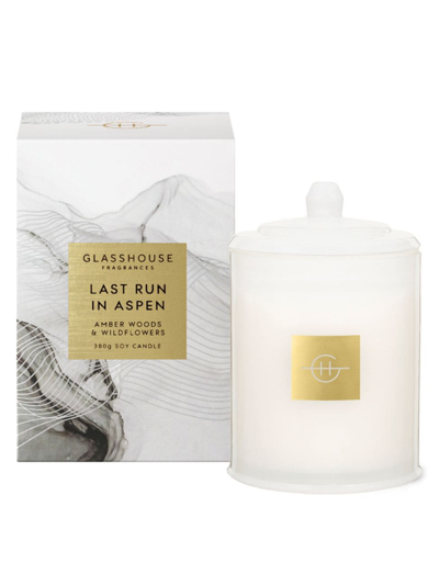 Glasshouse Fragrances Limited Edition Last Run In Aspen Candle 380g