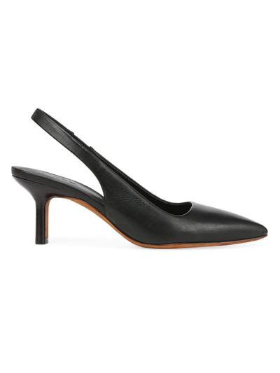 Vince Women's Patrice Slip On Pointed Toe Slingback Pumps In Black