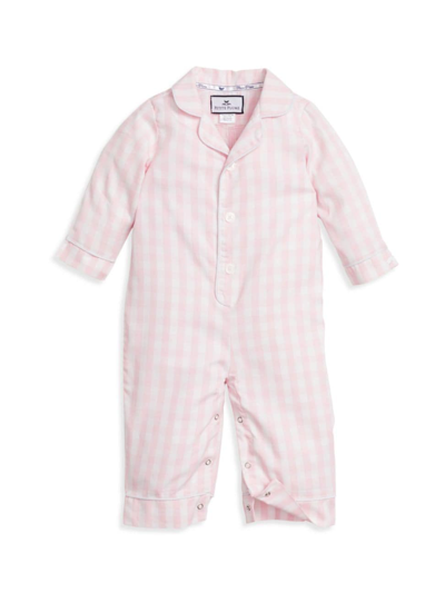 Petite Plume Baby Girl's Gingham Coveralls In Pink