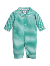 PETITE PLUME BABY'S GINGHAM FLANNEL COVERALLS